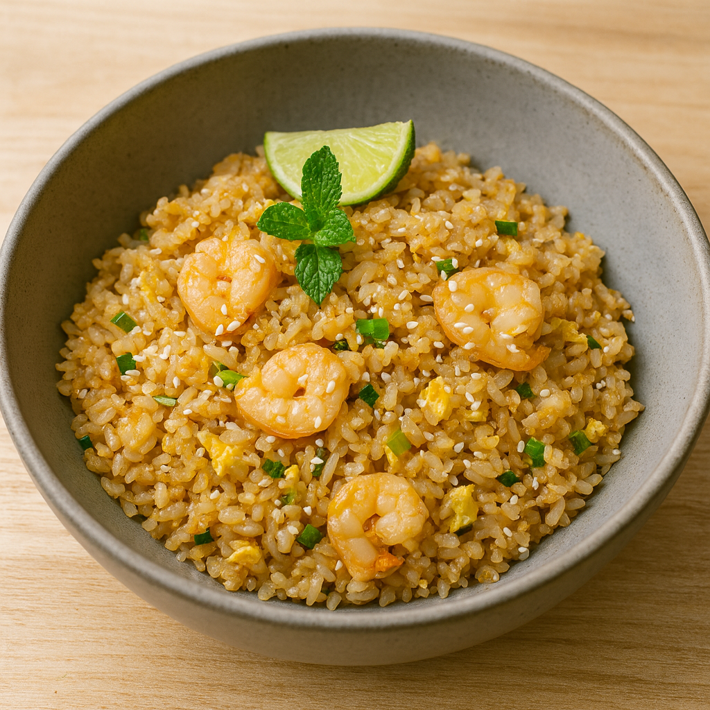 Fried rice with shrimp