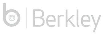 A black and white photo of the word barkley.