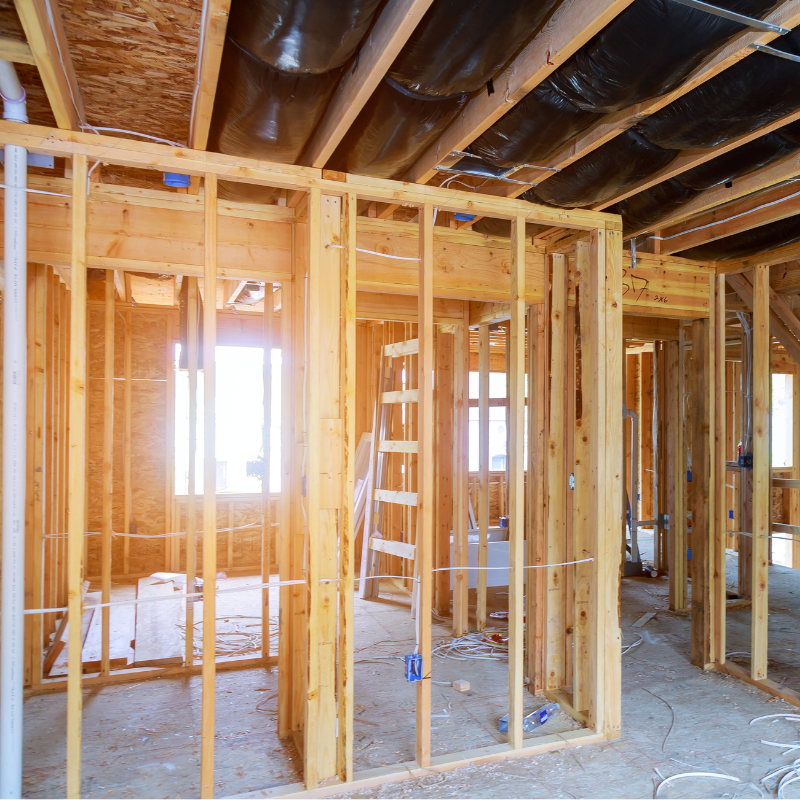 Construction site structure