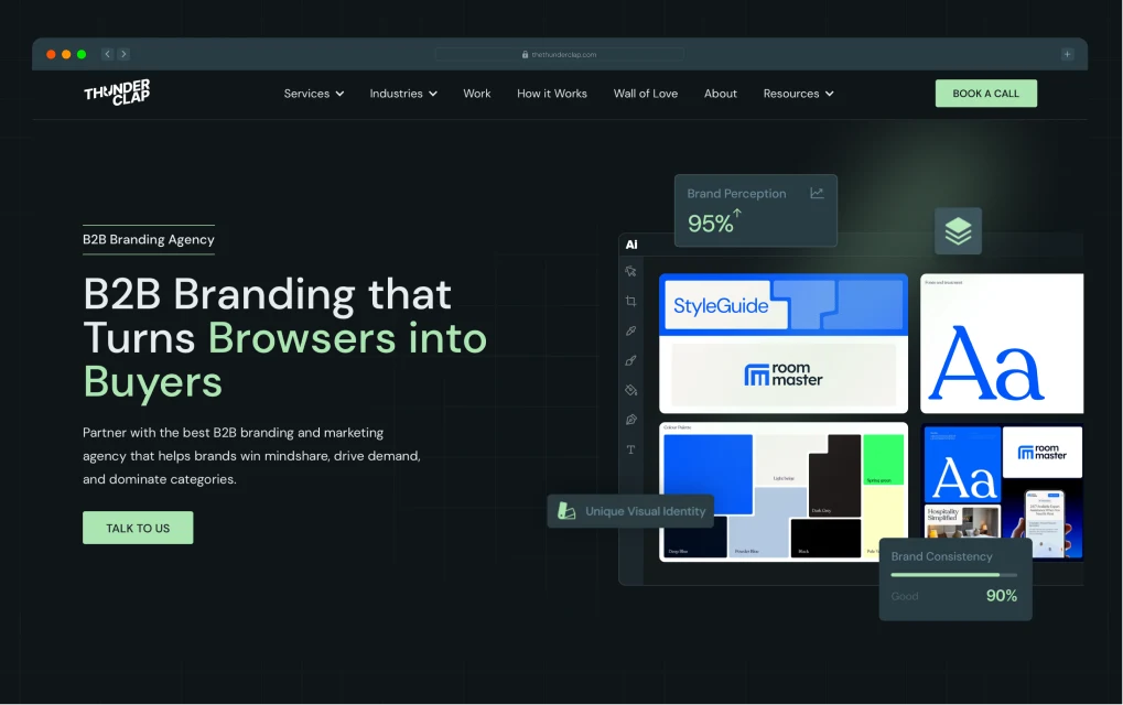 ThunderClap - B2B Web Design Agency