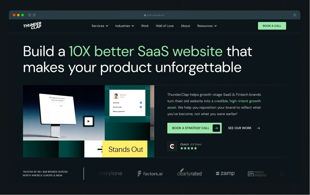 ThunderClap - B2B Branding Agency 