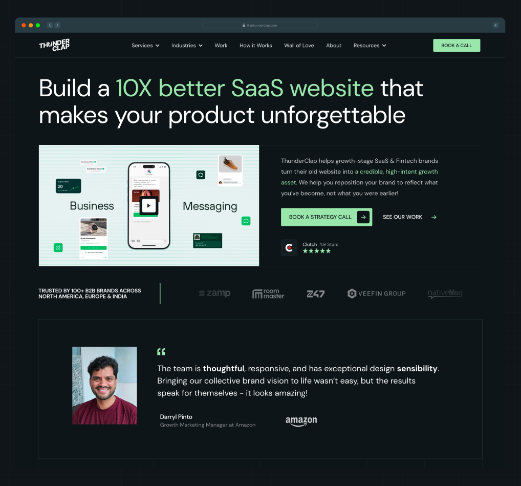 ThunderClap - Global Web Design Agency