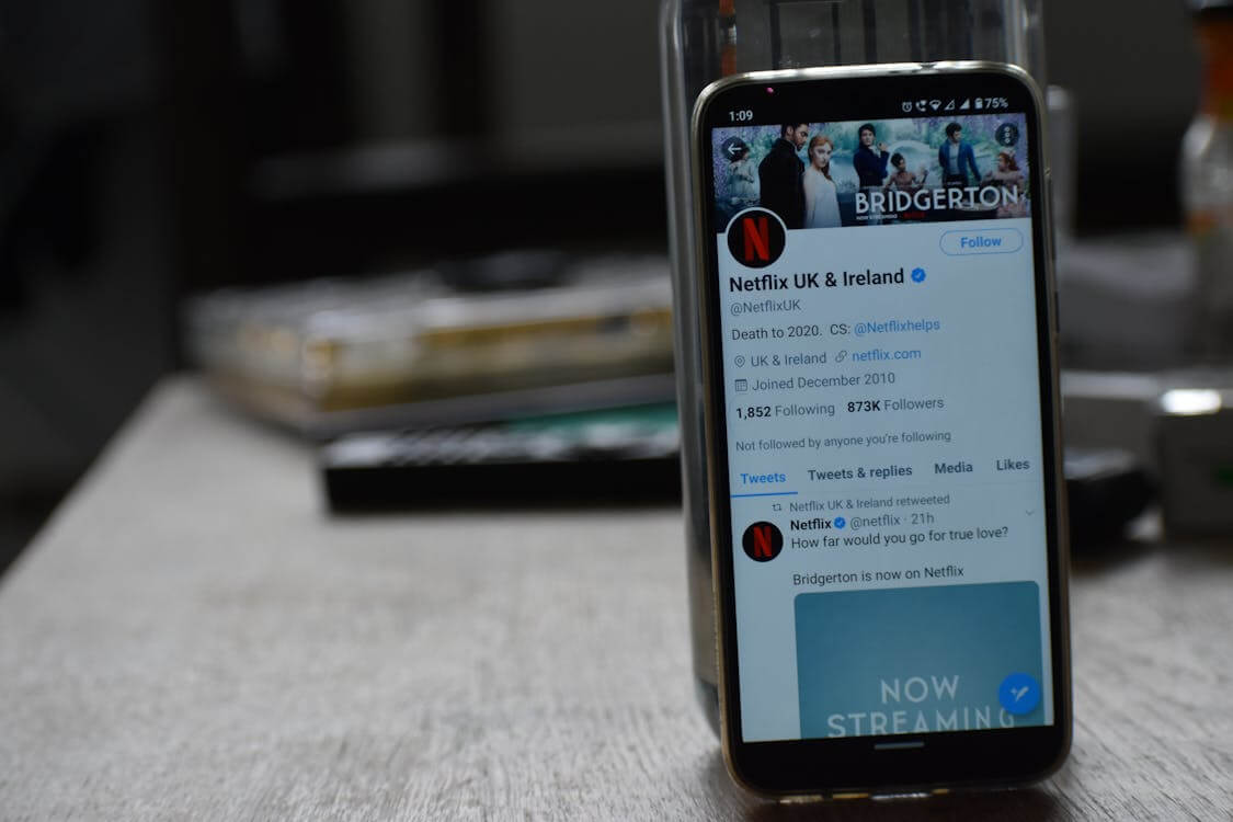 Присутствие Netflix в социальных сетях