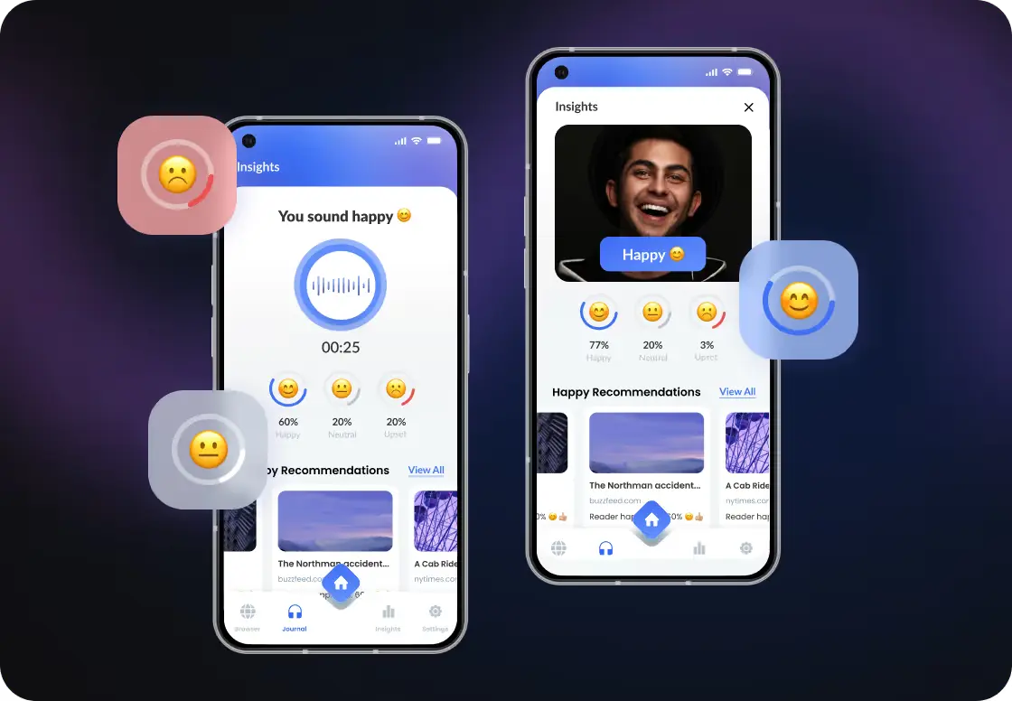 Архитектура real-time emotion AI для клиентского сервиса — захват по WebRTC, серверный мультимодальный инференс, консоль помощи оператору, дашборд постзвонкового QA