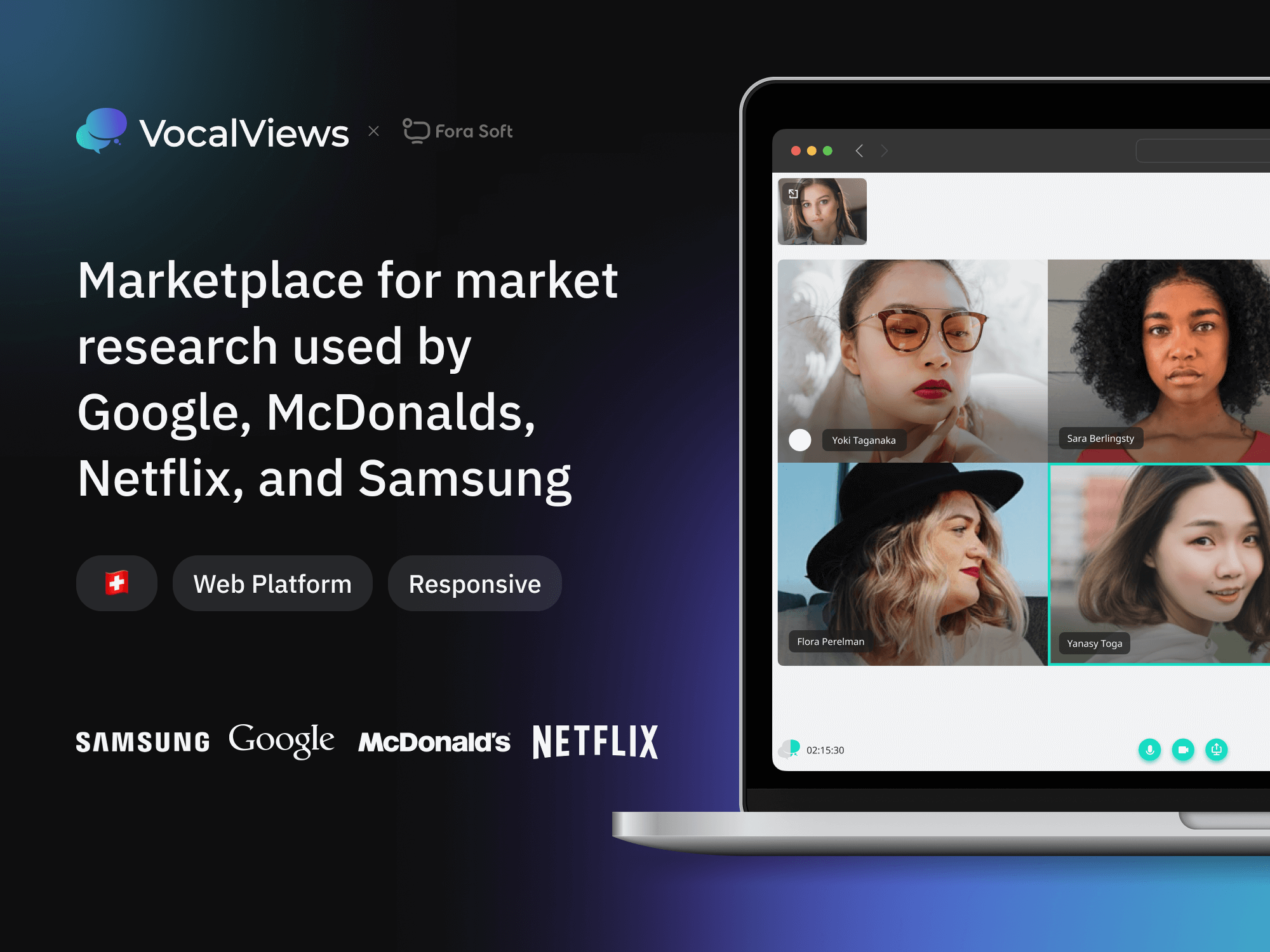 Маркетплейс для онлайн-исследований рынка, которым пользуются Google, McDonald's, Netflix и Samsung