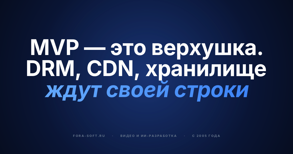 Стоимость разработки видеоплатформы: гайд по ценам на 2026 год — обложка