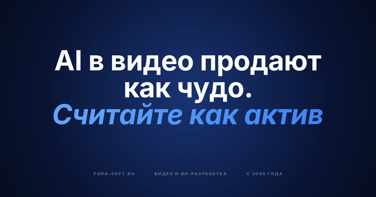 AI в видеостриминге: ключевые преимущества для бизнеса — обложка