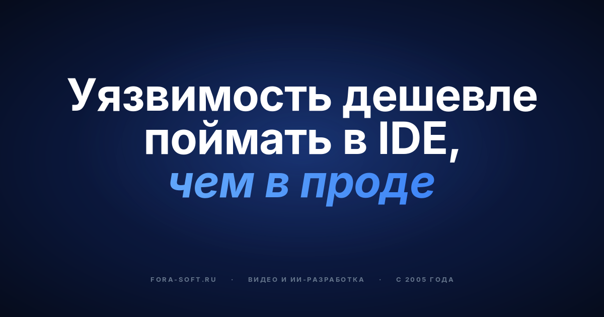Как AI повышает безопасность кода в 2026 году: плейбук Shift-Left — обложка