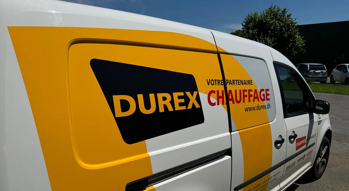 Véhicule de l'entreprise Durex SA