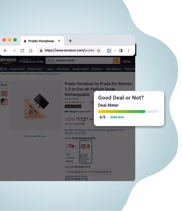 GDON - Good Deal or Not - product deal meter