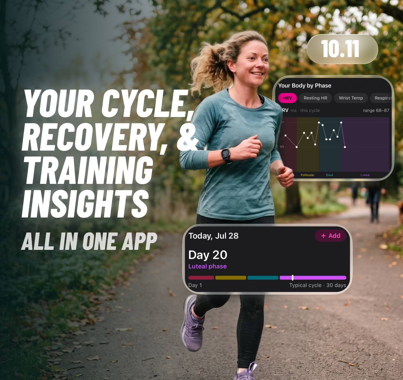 FITIV Pulse 10.11 Is Here: Cycle Tracking and New Sharing Options