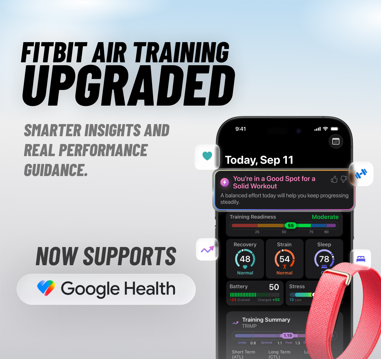 FITIV Pulse 10.13 Is Here: Google Health Integration Upgrades Your Fitbit Training