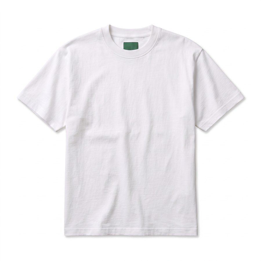 Freisteller des T-Shirts auf Weiß