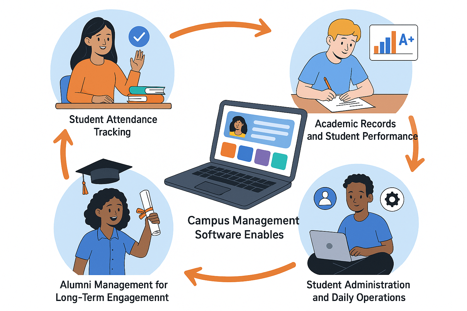 Managing the Student Life Cycle with Campus Management Software