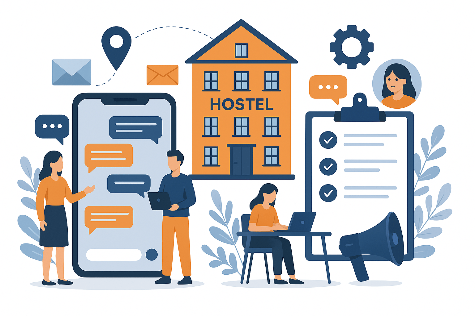 What is a Hostel Communication Management System?