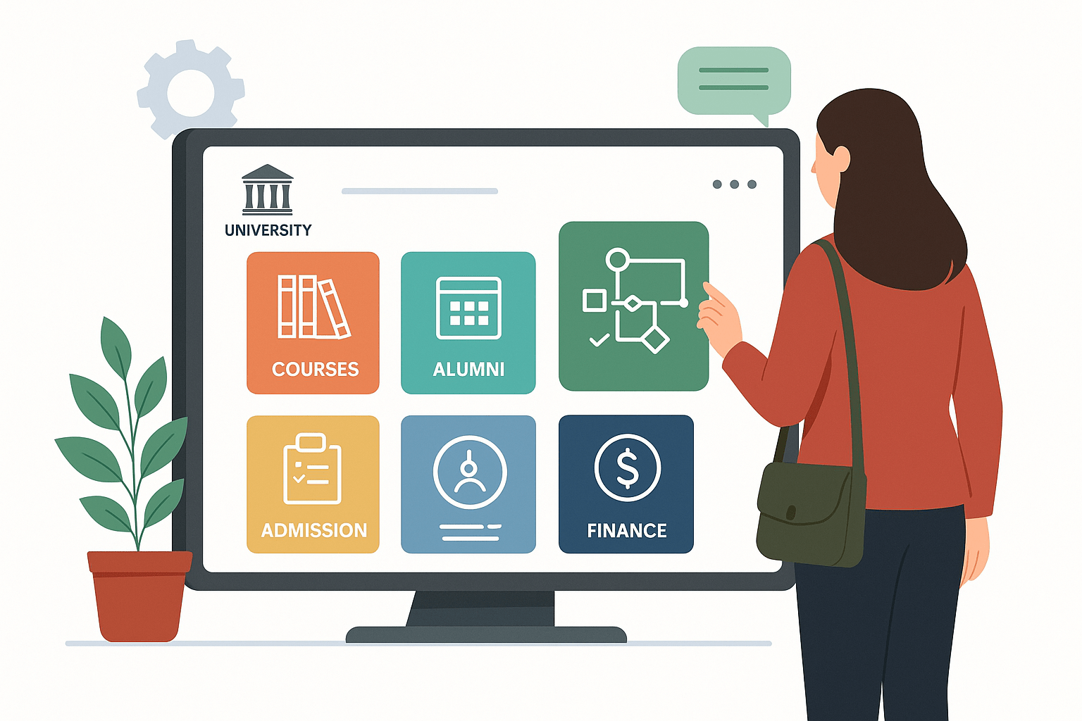 Customize Modules to Fit University Needs 