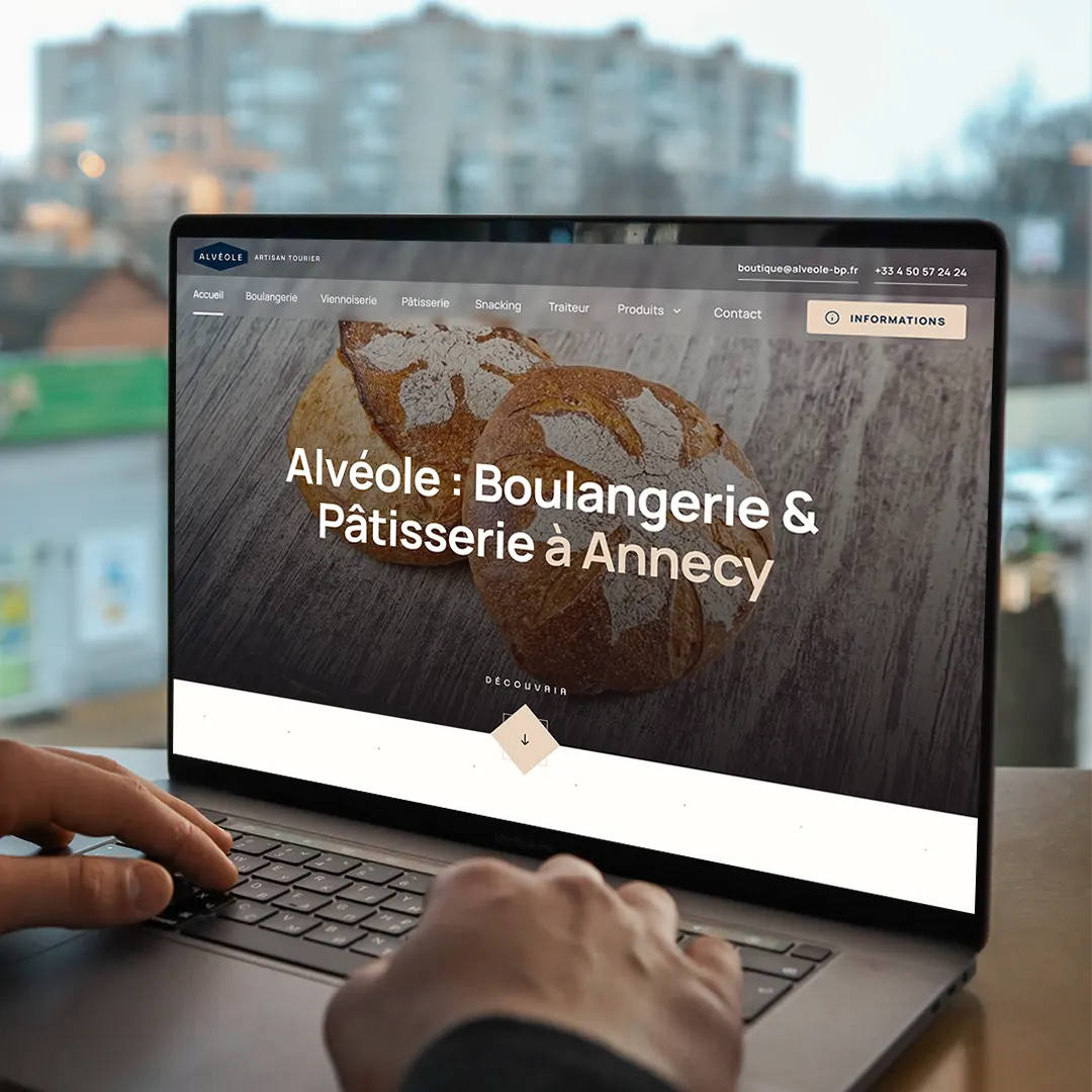 Création de Site Internet Boulangerie & Pâtisserie : Étude du Cas Alvéole