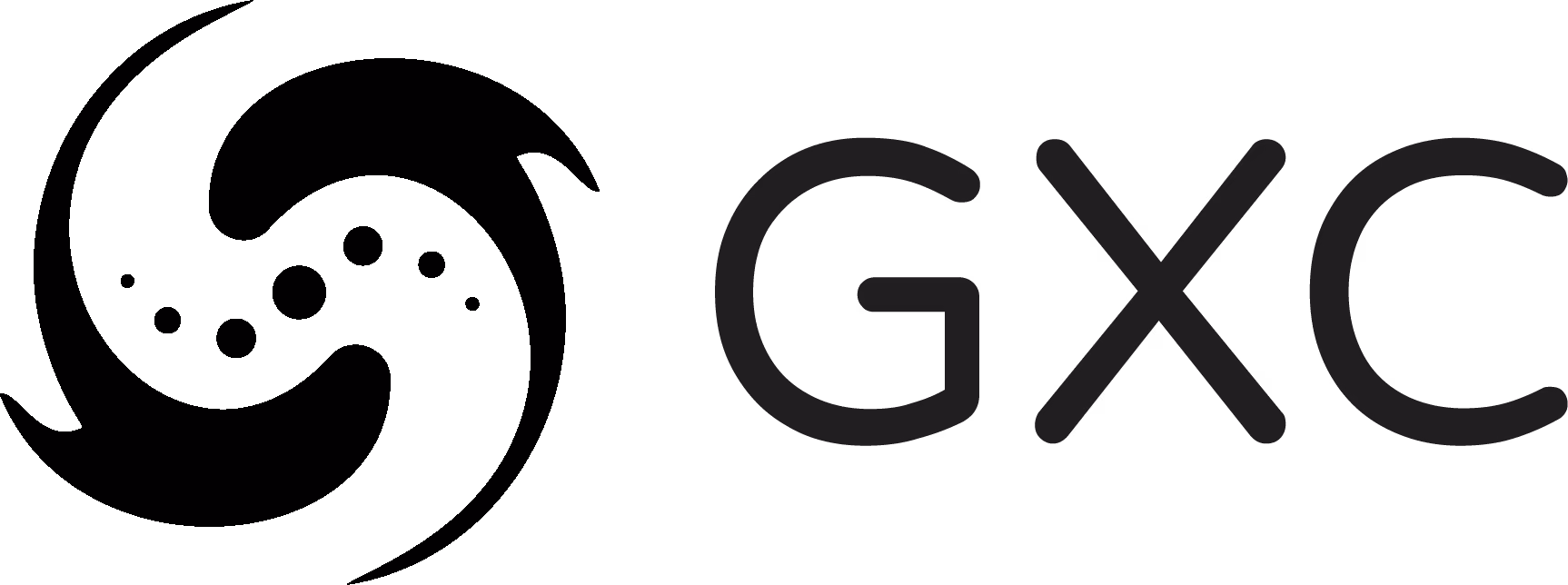 GXC logo - black