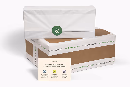 Loop & Tie recyclable packaging