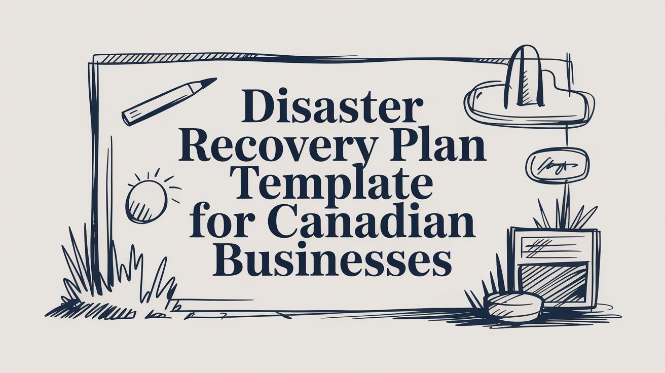 Disaster Recovery Plan Template for Canadian Businesses