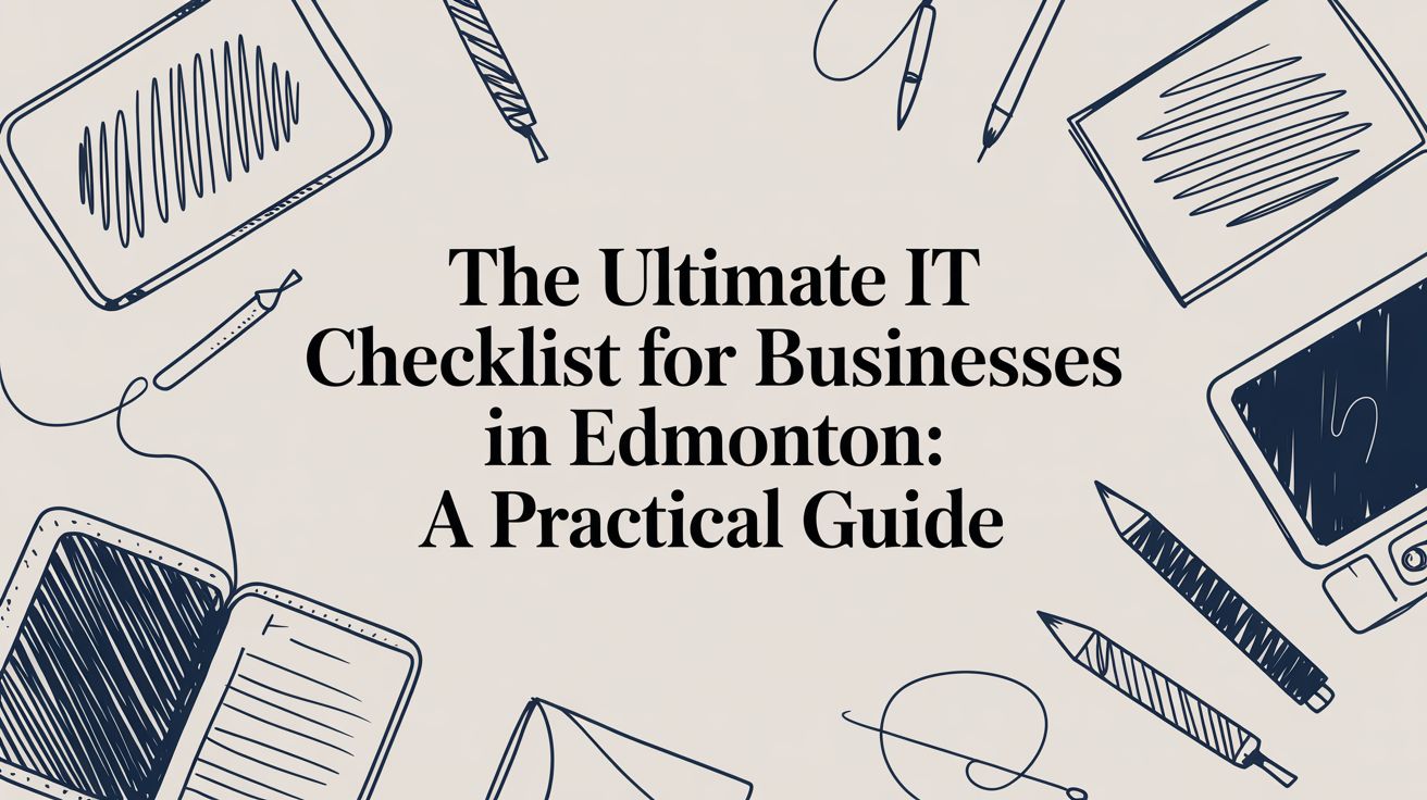 The Ultimate IT Checklist for Businesses in Edmonton: A Practical Guide