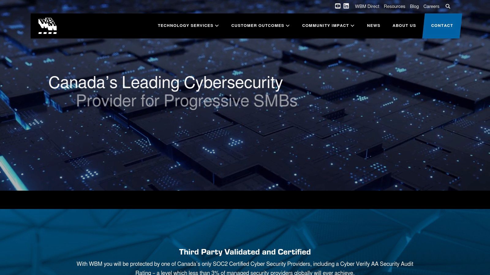 WBM Technologies — Data & Security (Calgary)