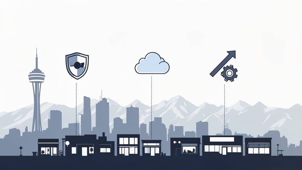 Managed IT services including cloud, security, and growth for Calgary businesses.