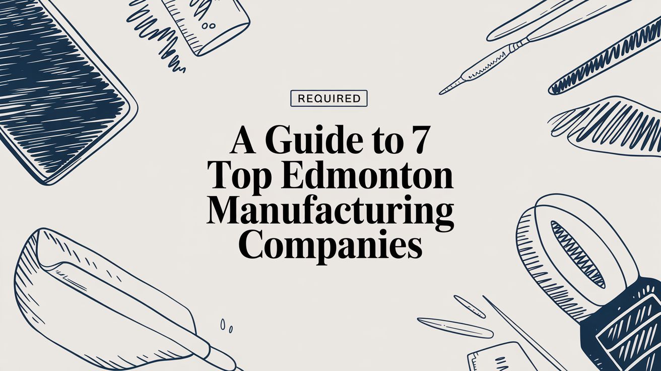 A Guide to 7 Top Edmonton Manufacturing Companies