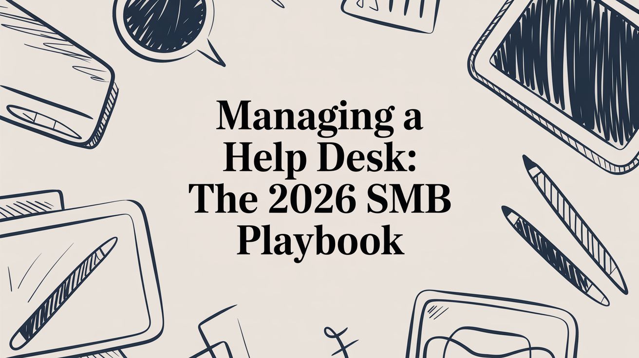 Managing a Help Desk: The 2026 SMB Playbook