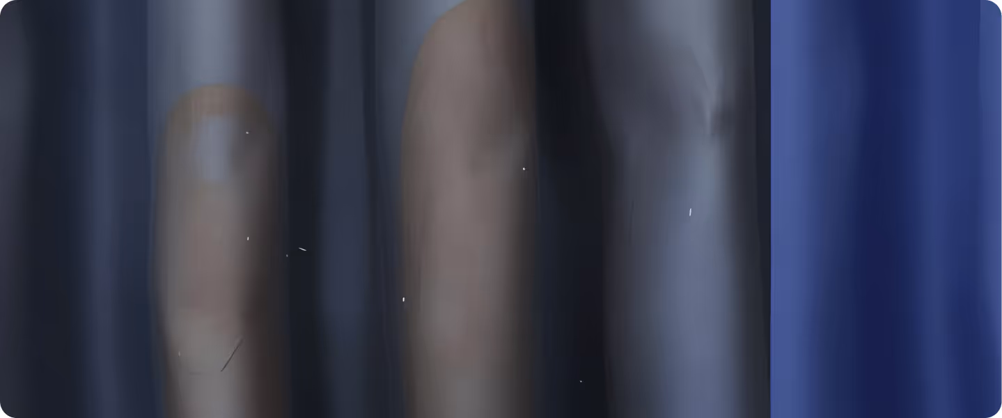 stained night curtain