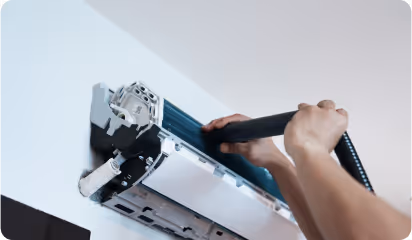 cleaning the evaporator coil