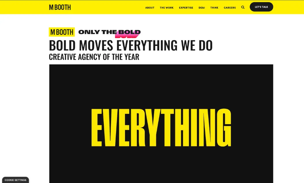 Best Digital PR Agencies - M Booth