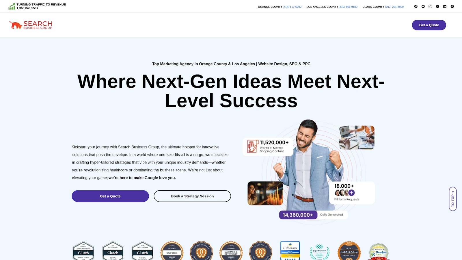 Search Business Group Screenshot