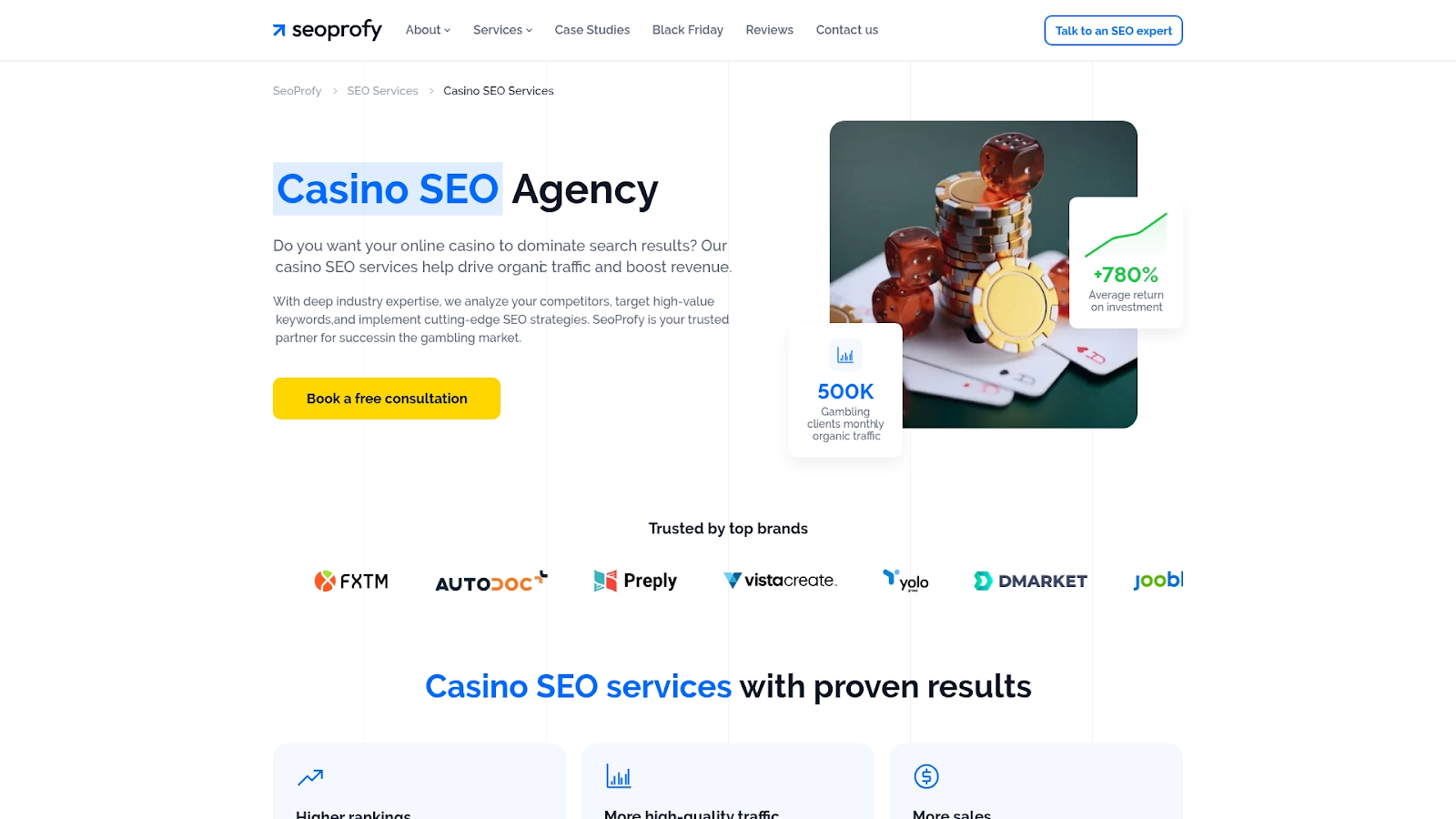 SeoProfy Screenshot