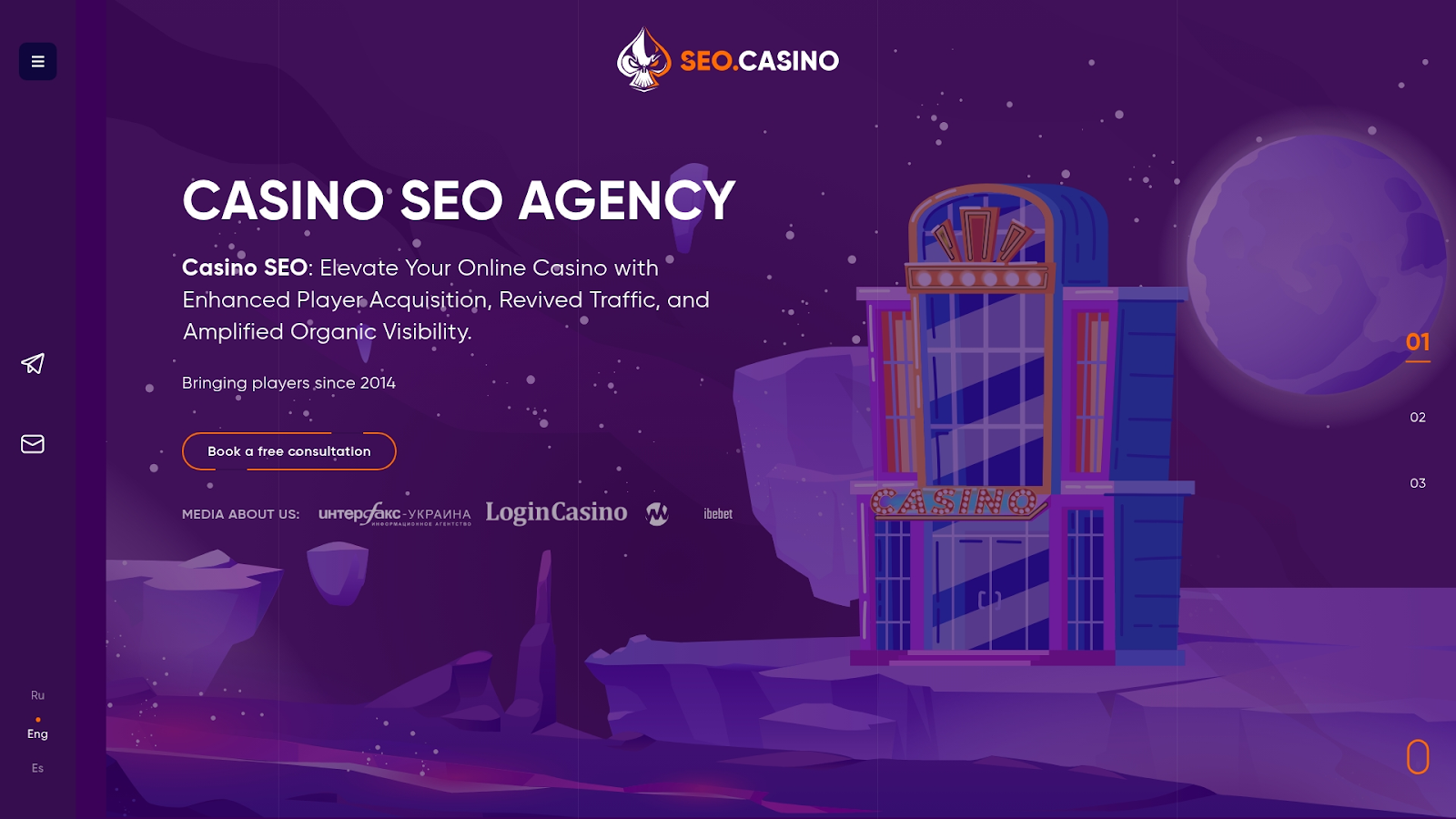 SEO.Casino Screenshot
