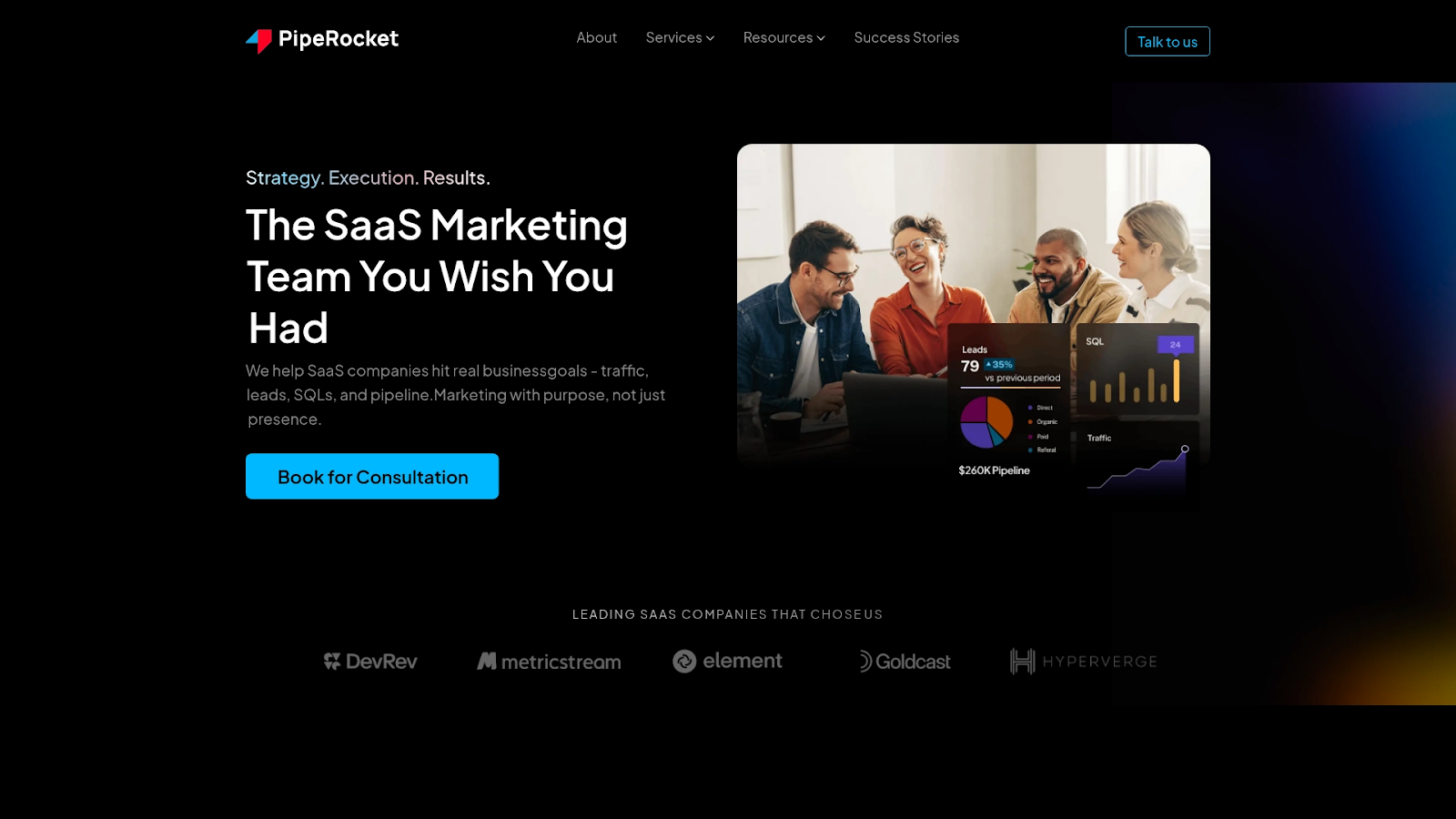 PipeRocket Digital Screenshot