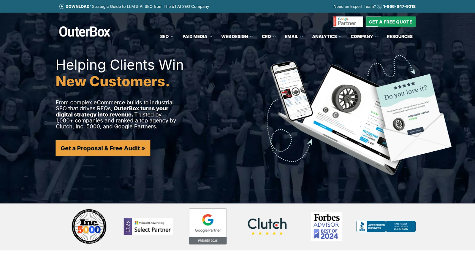 OuterBox Design Screenshot