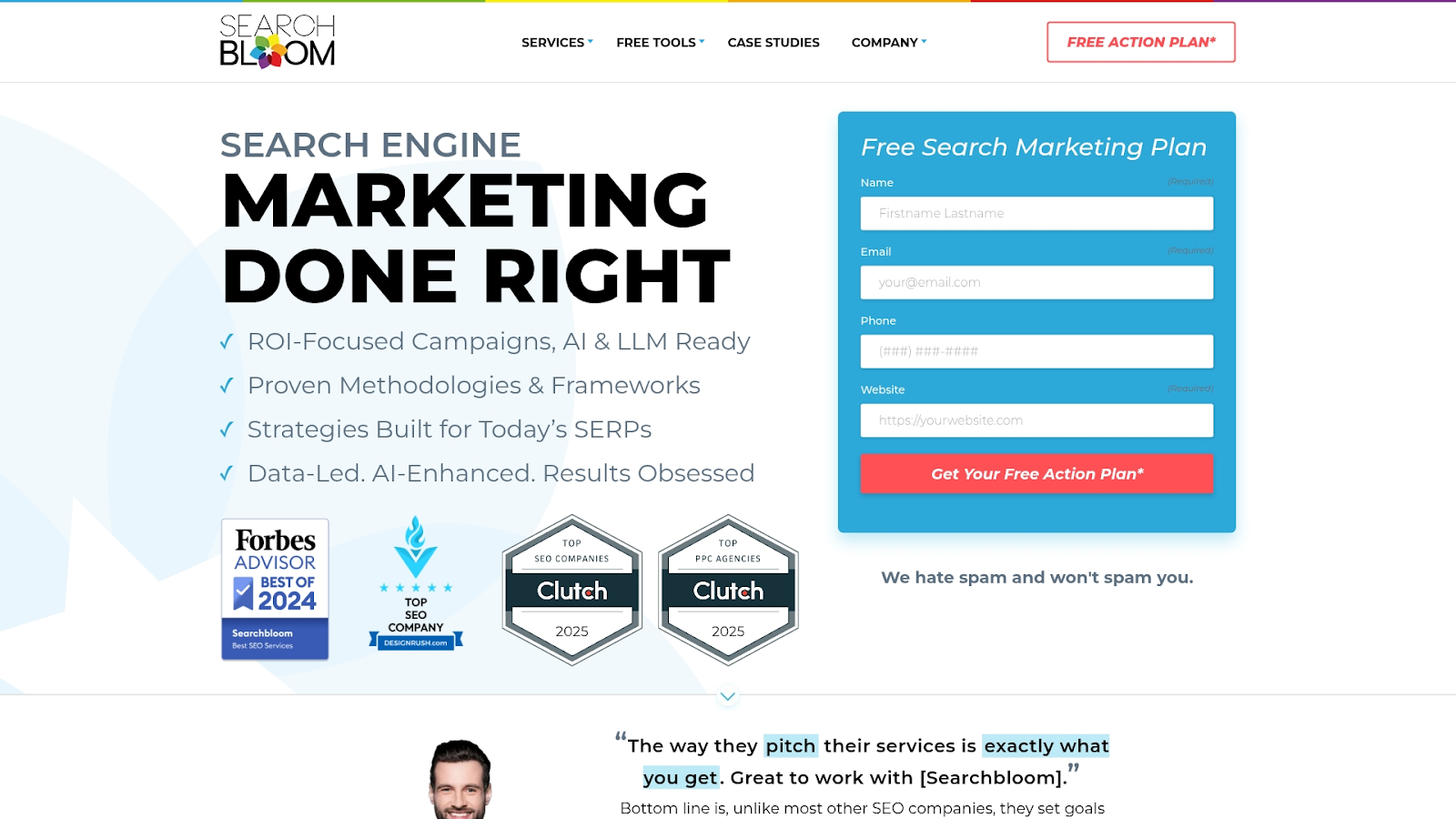 Searchbloom Screenshot