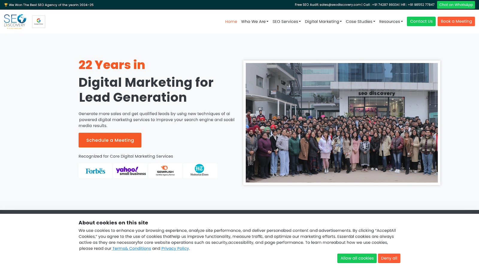 SEO Discovery Screenshot