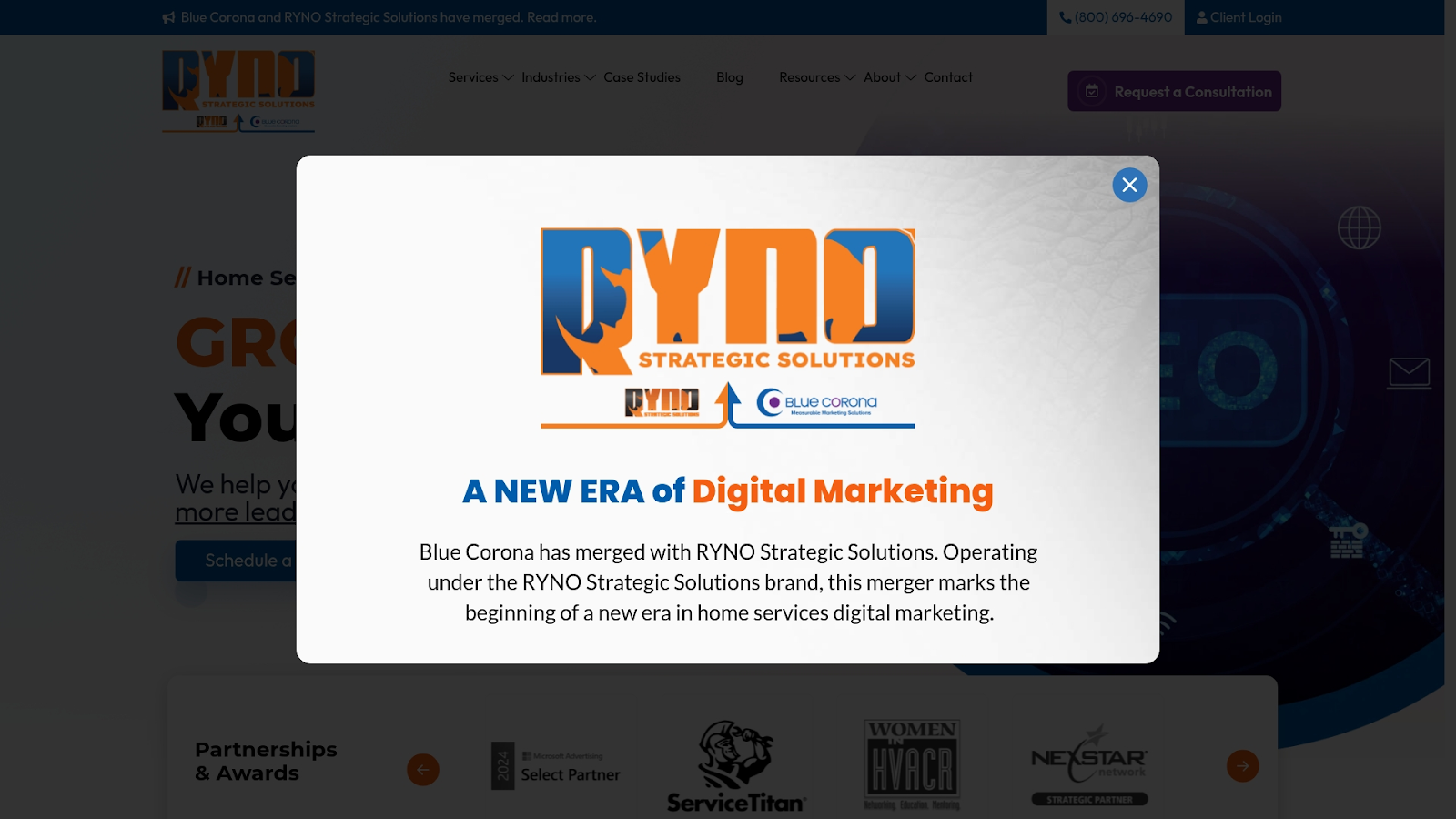 Blue Corona Screenshot