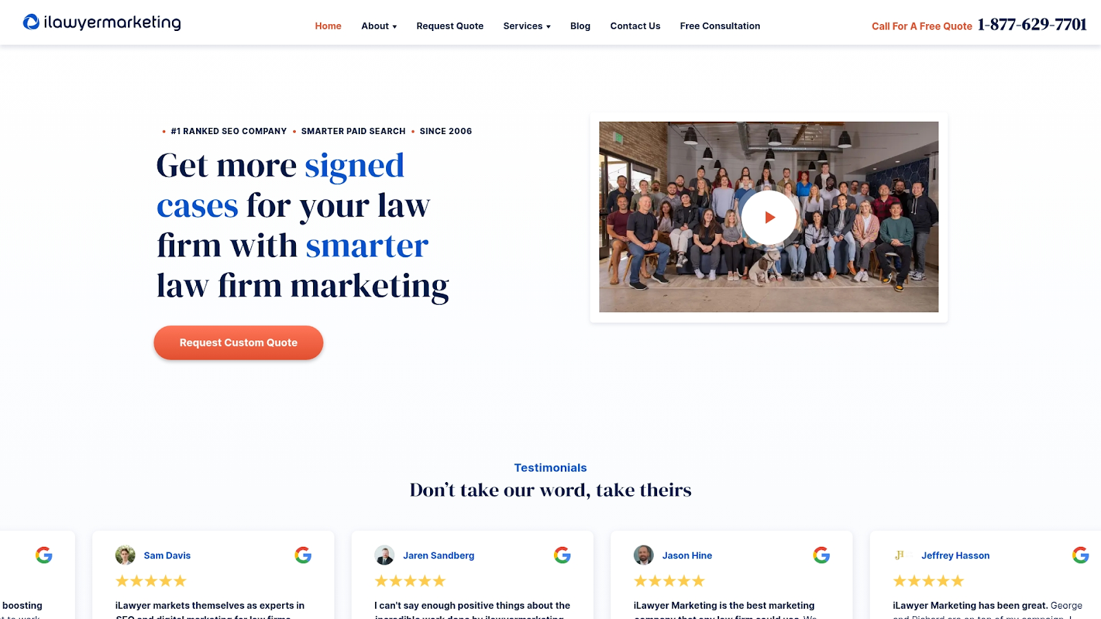 iLawyermarketing Screenshot