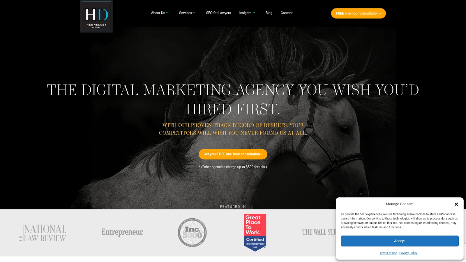 Hennessey Digital Screenshot