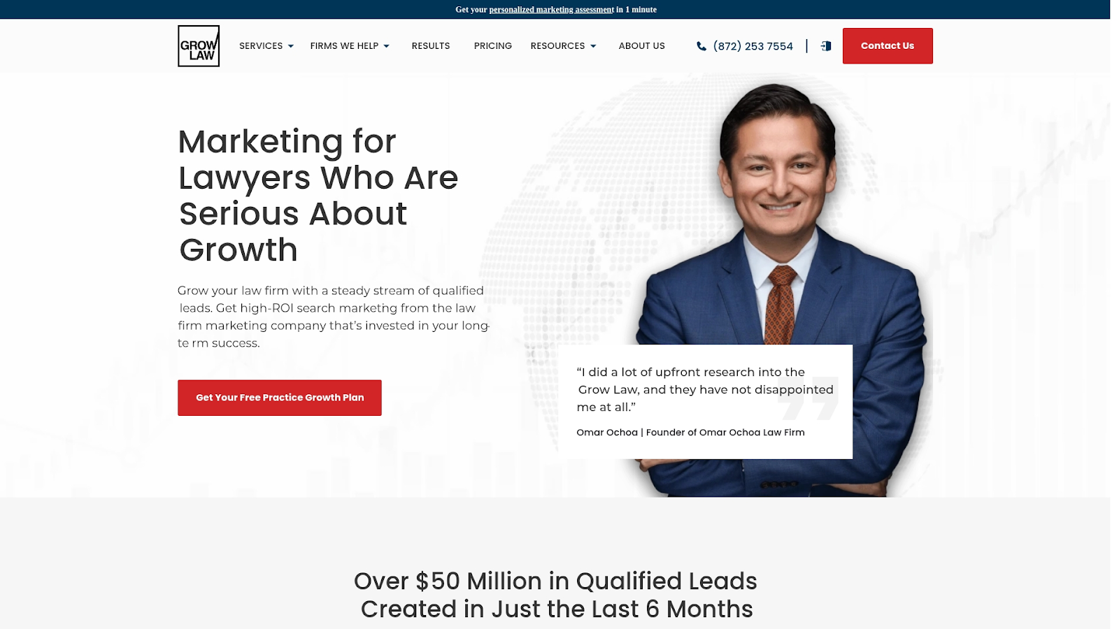 Grow Law Firm Screenshot