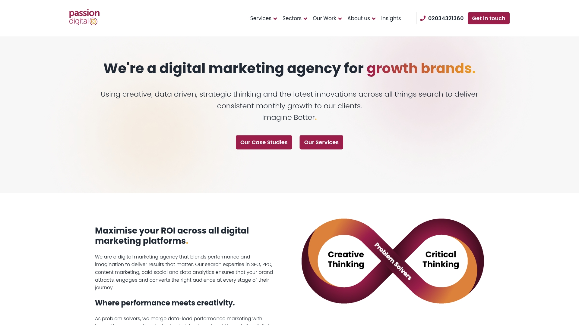 Passion Digital Screenshot