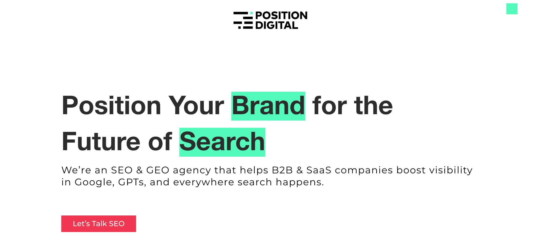 Position Digital - Best for AI-Driven B2B SaaS SEO