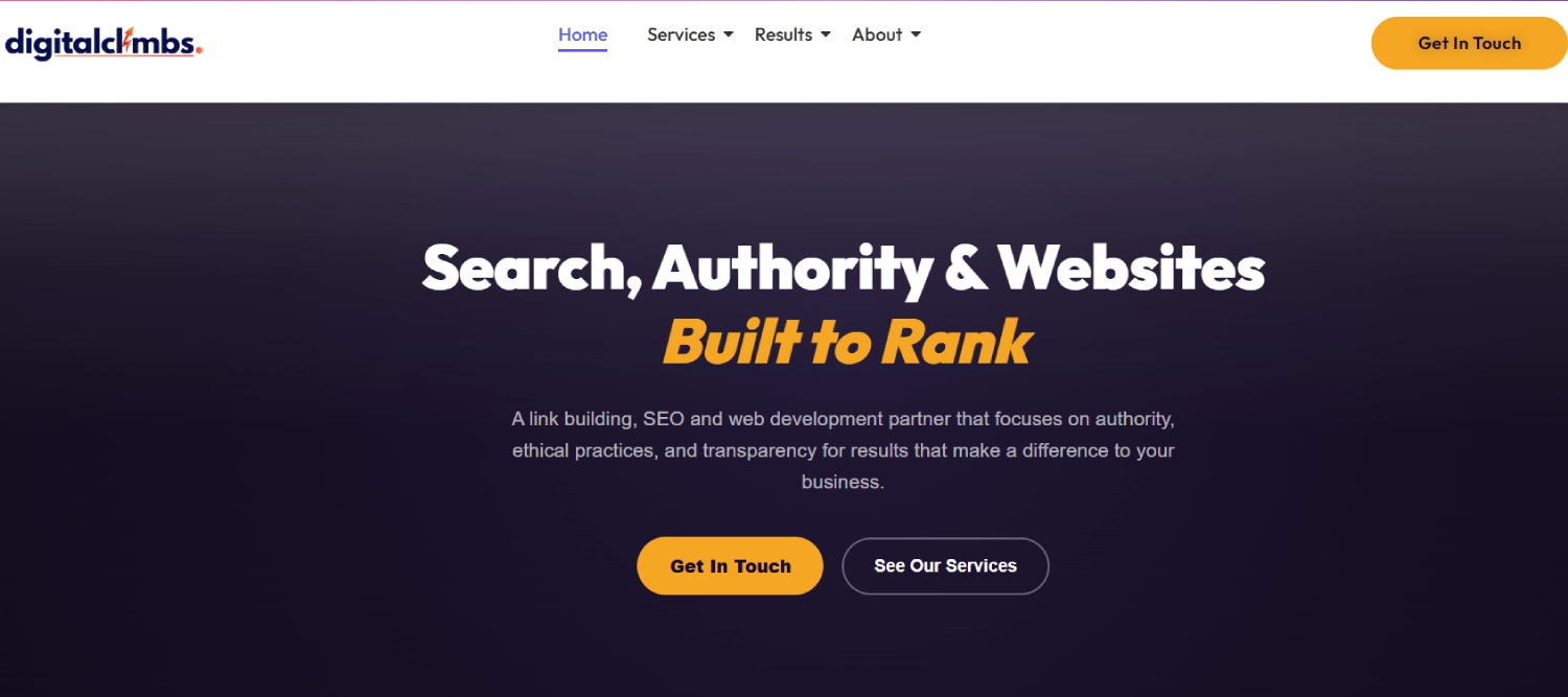 Digital Climbs - Best for SaaS and Enterprise B2B SEO