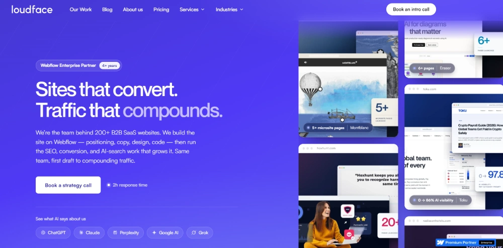 LoudFace - Best for B2B SaaS Pipeline Growth
