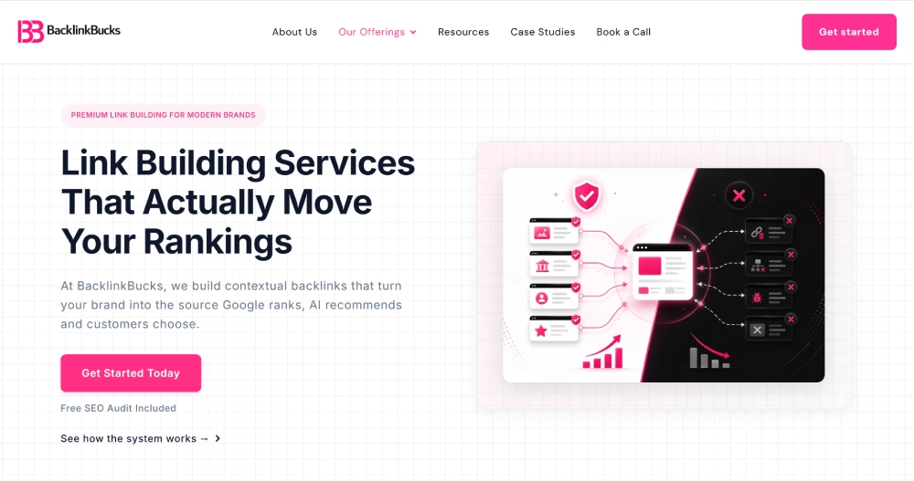 Best for: SaaS and White-Label Link Building for Agencies