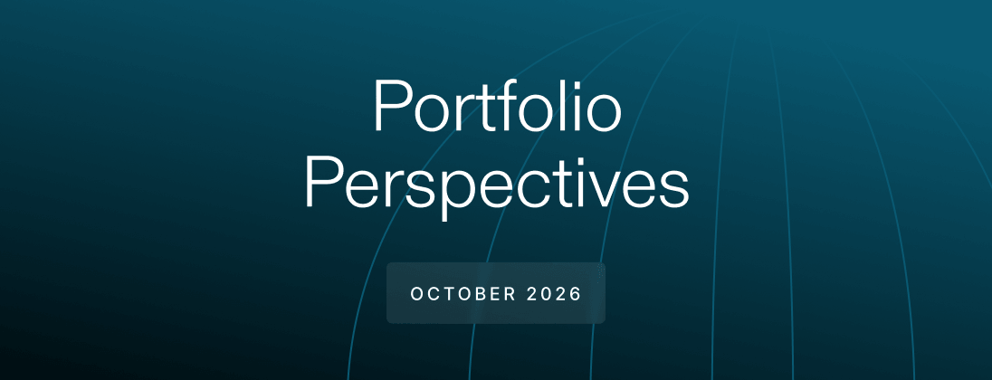 Savvy Portfolio Perspectives | October 2026