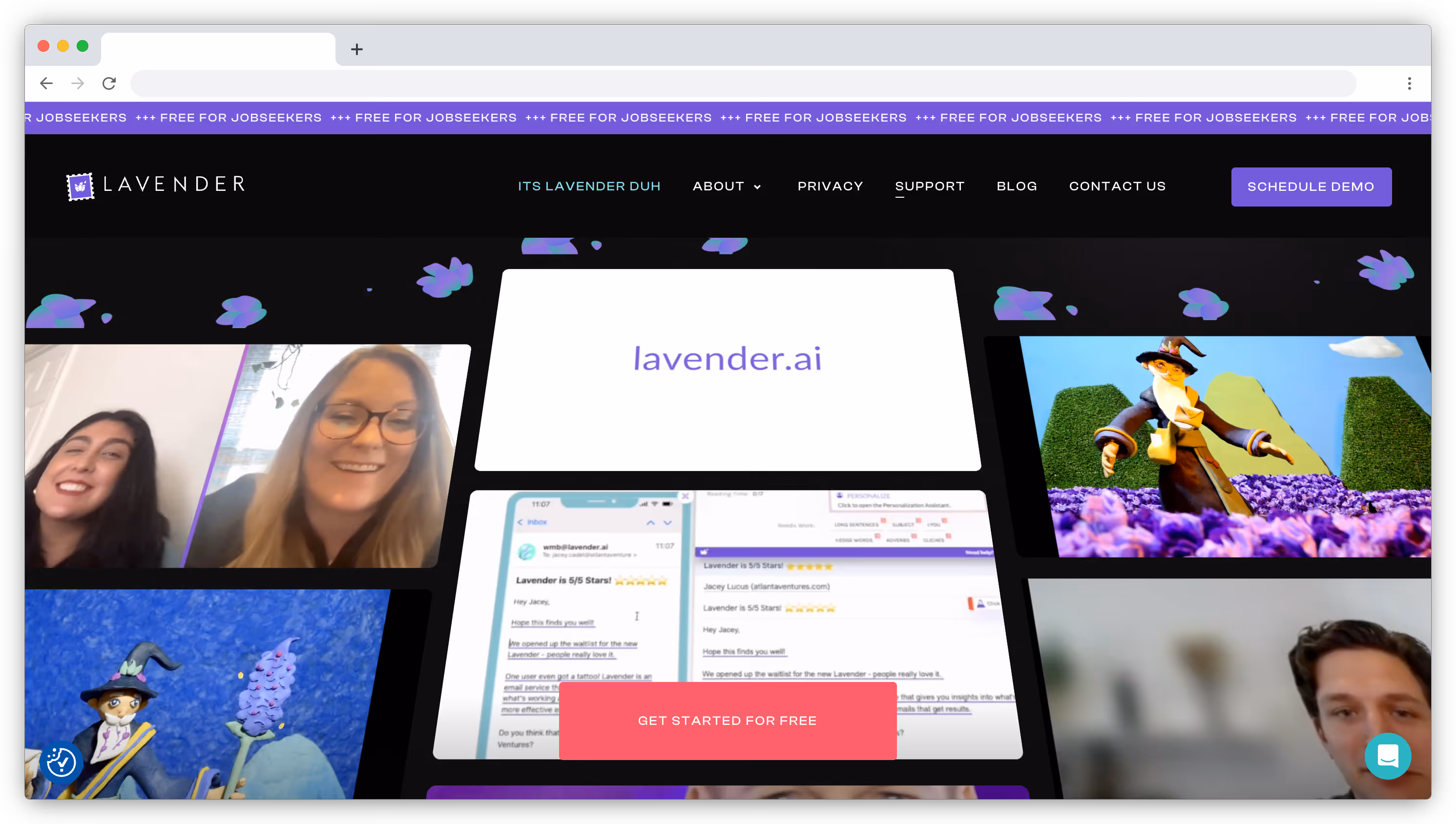 Lavender screenshot